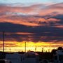 Coucher de soleil au Géant du motorisé à Saint-Ambroise